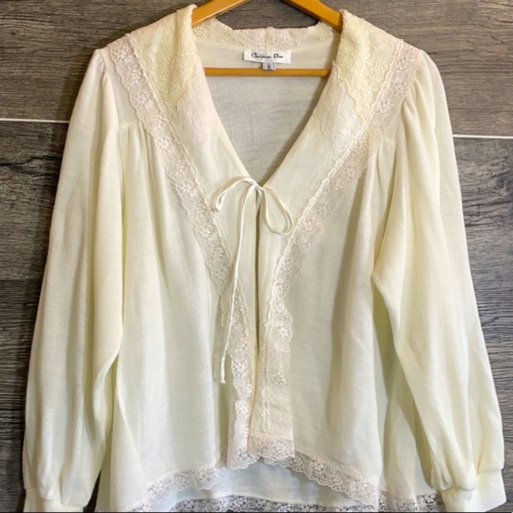 Dior Lace Cardigan